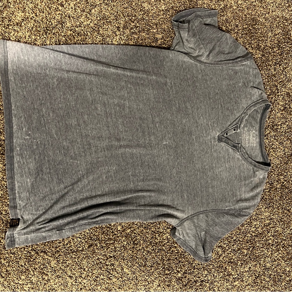 Gray M Top